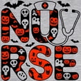 thumbnail image 3 of CafePress - Spooky Halloween Nurse Women's Baseball T Shirt - Womens Baseball Tee, 3 of 4