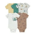 thumbnail image 3 of Baby Boy Carter's 5-Pack Construction Bodysuits Color: Cnstrn Str Size: 3 MONTHS, 3 of 3