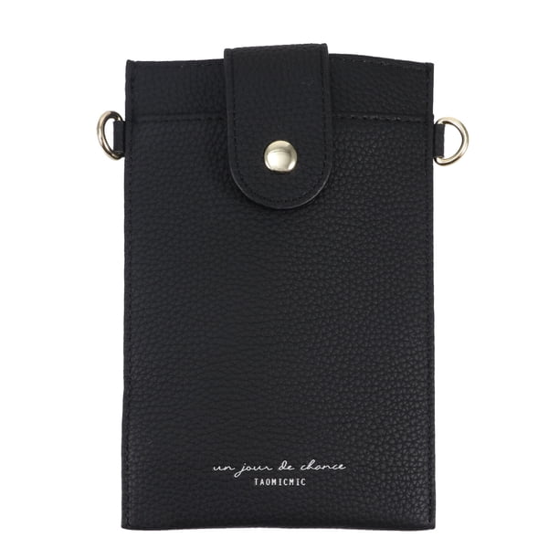 BRIGHTFUFU 1 Pc Graceful PU Single Hombro Bolsa Simple Ajustable Straddle Bag (Negro)