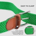 thumbnail image 3 of Stretch Braided Woven Belts without Holes, Elastic Casual Belts for Men and Women by Umo Lorenzo, 3 of 5