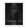 thumbnail image 5 of Paint By Numbers Kit for Adults Beginner - Dark Room Dart Board Silhouette DIY Canvas Painting Kits for Adults, Frameless Paint By Number for Adults for Home Wall Decor 16x20 Inch, 5 of 7