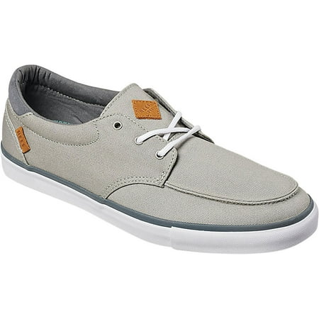 

Men s Reef Deckhand 3 Sneaker Grey/White Canvas 11 M