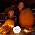 thumbnail image 2 of Decoraciones de Halloween Decoraciones de Fiesta Interior, Luz Nocturna de Silicona de Halloween Luz de Ambiente Festivo Luz Creativa con Sensor de cabecera de Bruja, 2 of 5