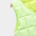 thumbnail image 5 of ATOGUTA Fall Jackets for Girls Puffer Vest Lightweight Waterproof Sleeveless Outwear for Boys Girls Green, Size 2T-8, 5 of 5