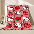 thumbnail image 6 of Hello Kitty Sanrio Blanket Soft Fluffy Cartooon Throw King Size Luxury Blanket Kid Boy Adult Sofa Bed Blanket Cover Throw Gift LS, 6 of 7