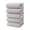 Gray, variant on Yatlte 5-Pack Soft Cotton Face Wash Cloths, Reusable Absorbent Washcloths for Sensitive Skin, Facial Makeup Remover Towels for Women