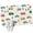 White, variant on Runner Rug 15.7"x47.2", Cartoon Truck Non Slip Backing Floor Mats Area Rugs, Absorbent Muddy Dirt Trapping Carpet for Hallway Entryway Kitchen Bedside Funny Cute Colorful Car Tree Polka Dot