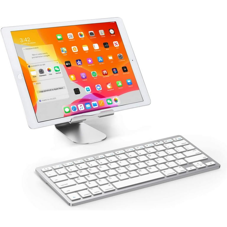  Inote Multi Pairing 3.0 Wireless Bluetooth Keyboard,  Korean/English, Compatible with Apple iPad Pro 4th 5th Generation, Window /  Mac0S Inote Multi Pairing 3.0 Wireless Bluetooth Keyboard, Korean/English,  for Apple iPad Pro