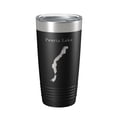 thumbnail image 1 of Peoria Lake Map Tumbler Travel Mug Insulated Laser Engraved Coffee Cup Illinois 20 oz Black, 1 of 5