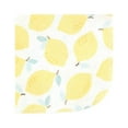 thumbnail image 3 of Hudson Baby Infant Girl Flannel Cotton Washcloths, Lemon Daisy 10 Pack, One Size, 3 of 7
