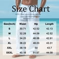 thumbnail image 3 of Uwinwear Men's Striped Pants Casual Color Block Straight-Legs Long Pants Casual Big & Tall Flat Front Business Trousers with Pockets,Dark Blue,M, 3 of 5