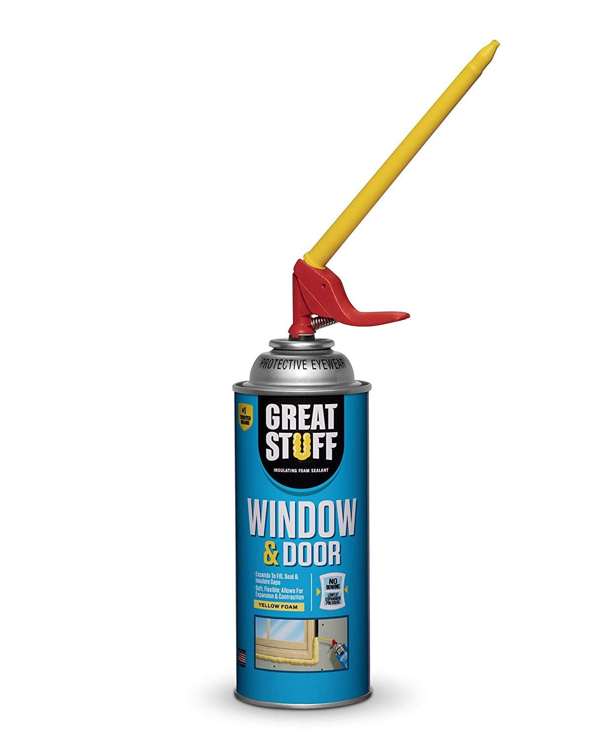 Great Stuff 99108862 Smart Dispenser Window & Door, Yellow