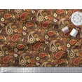 thumbnail image 2 of Soimoi Viscose Chiffon Fabric Floral & Paisley Printed Craft Fabric by The Yard 42 Inch Wide, 2 of 3