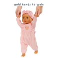 thumbnail image 4 of Baby Doll Baby Born Learn to Walk Olivia Gris-Green Eyes, 4 of 7
