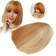 thumbnail image 1 of Peluca Sintética de Pelo Liso Marrón Oscuro para Mujer, Pelucas de Moda para Fiesta de Halloween Cosplay, 1 of 7