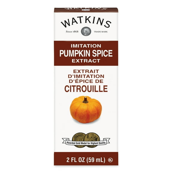 Watkins Imitation Pumpkin Spice Extract, 2 fl oz (Plastic Container, Liquids)