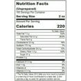 thumbnail image 3 of Otis Spunkmeyer Supreme Indulgence Oatmeal Cinnamon Raisin Craving Cookies, 2 Ounce - 156 per case., 3 of 4