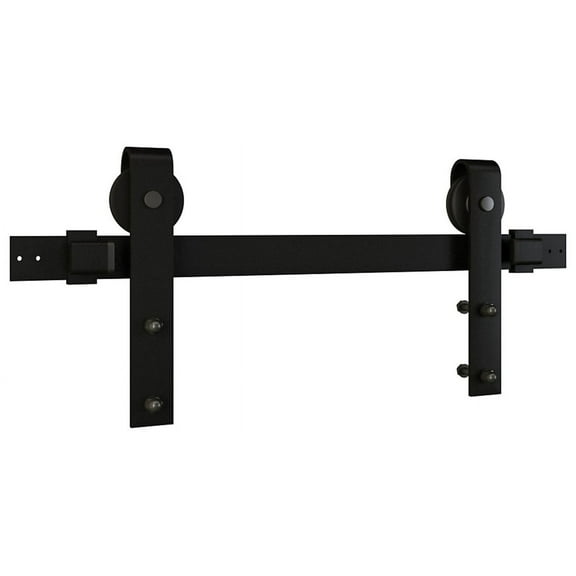 National Hardware N700-005 Designer 72" Barn Door Track And Hardware Kit