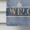 thumbnail image 4 of Carolines Treasures BB5547CHF Chinese Crested Welcome Flag Canvas House Size  Large multicolor, 4 of 4