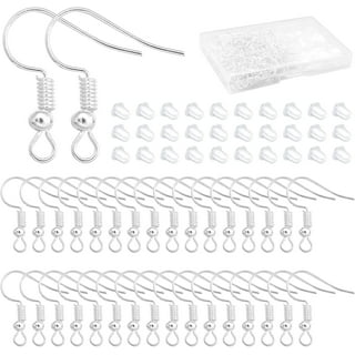 Earring Hooks for Jewelry Making with Jump Rings Backs Pliers Tweezers 100  Grm