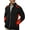Black & Orange, variant on Men's Subzero Athletic Soft-Shell Full Zip Jacket (2X-Large, Black & Graphite)