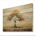 thumbnail image 2 of Designart "Baobab Tree horizon VI" Floral Print on Natural Pine Wood, 2 of 5