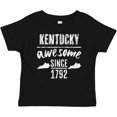 thumbnail image 3 of Inktastic Kentucky is Awesome Since 1792 Boys or Girls Baby T-Shirt, 3 of 5