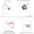 thumbnail image 4 of LarmTek Stylus Pens Pencil for iPhone Samsung iPad IOS Android Touch Screens, 4 of 7