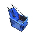 thumbnail image 3 of Dog Car Seat Foldable Dog Car Booster Seat Waterproof Breathable Oxford Travel Bag for Small to Medium Dogs, Puppies, and Pets-Pure(11.8"×15.8",E), 3 of 3