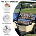 thumbnail image 5 of Garronmavis Aztec Geometry Golf Cart Seat Covers Set Easy to Install Breathable Split Backrest Front Seat Cover Keeps Comfortable Interior Accessiores for Hot Weather, 5 of 6