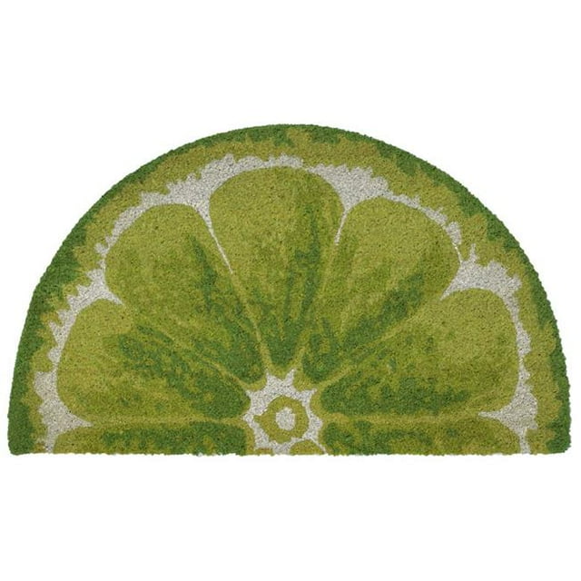Trans-Ocean Importe NTRH1202506 18 x 30 Po Liora Mannequin Natura Machine d'Extérieur Faite Mat Rond - Vert