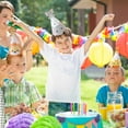 thumbnail image 3 of 12 Pack Jungle Animal Party Hats for Kids Birthday, Cute Safari Theme Cone Hats with Elephant, Monkey, Lion, Tiger, Giraffe, Zebra Designs, Fun Party Supplies for Boys and Girls, 3 of 4
