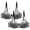 White, variant on Feancey Plus Size Lace Bras for Women 2 Pack Floral Embroidery Underwire Bra Full Coverage Push Up Brassiere Adjustable Straps Minimizer Bras Blue L