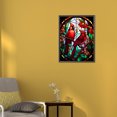 thumbnail image 2 of (B6721) Pintura Cristal Cardenal Norteamericano Diamante Serie Animal Resina 30*40CM, 2 of 9