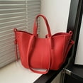 thumbnail image 4 of Tote Bags for Women 2025 Trendy Leather Travel Shoulder Work Bags Top Handle Hobo Handbag Purse, 4 of 4
