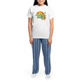 thumbnail image 4 of CafePress - Magically Delicious Women's Light Pajamas - Women's Short Sleeve Print T-Shirt and Pants Light Cotton Pajama Set, 4 of 7