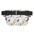 thumbnail image 3 of Disketp Colorful Poodle Dog Riñonera de Doble Capa, Bolsa de Cintura Ajustable para Viajes, Correr y Senderismo, Riñonera Ligera para Hombre y Mujer, 3 of 9