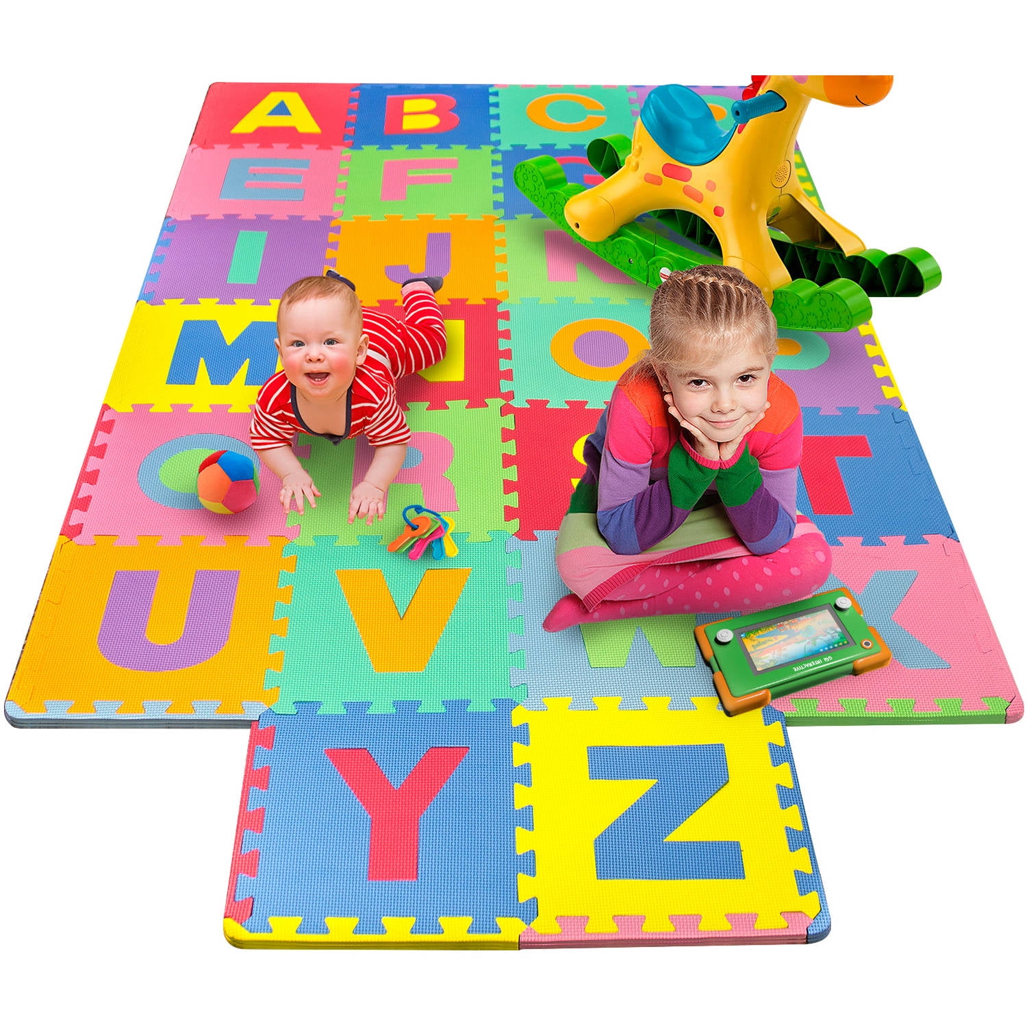 Abc puzzle deals mat