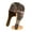 Army Green, variant on Trapper Hat Corduroy Plaid Earflaps Cap with Chin Strap Winter Hunting Cap Warm Lining Hat for Women Men