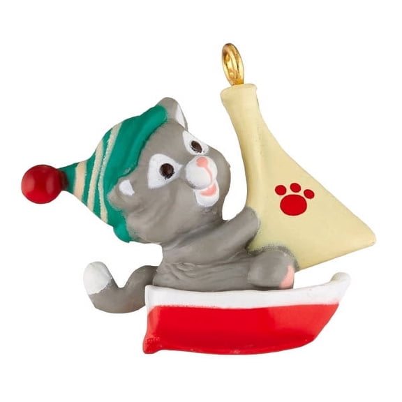 1990 Kittens in Toyland (Kitten) Hallmark Keepsake Christmas Tree Ornament - QXM573-6