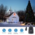 thumbnail image 4 of DEWENWILS Outdoor Christmas Light Timer Waterproof, Plug in Light Sensor and Countdown Timer with 2 Grounded Outlets for String Garden Light, Holiday Decorations, 15A, 1/2 HP, UL Listed, 4 of 5