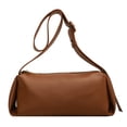 thumbnail image 1 of Bolso de axila de temperamento Popular bolso de mujer simple de moda bolso de viajero de un solo hombro bolso de cuero de PU marrón, 1 of 5