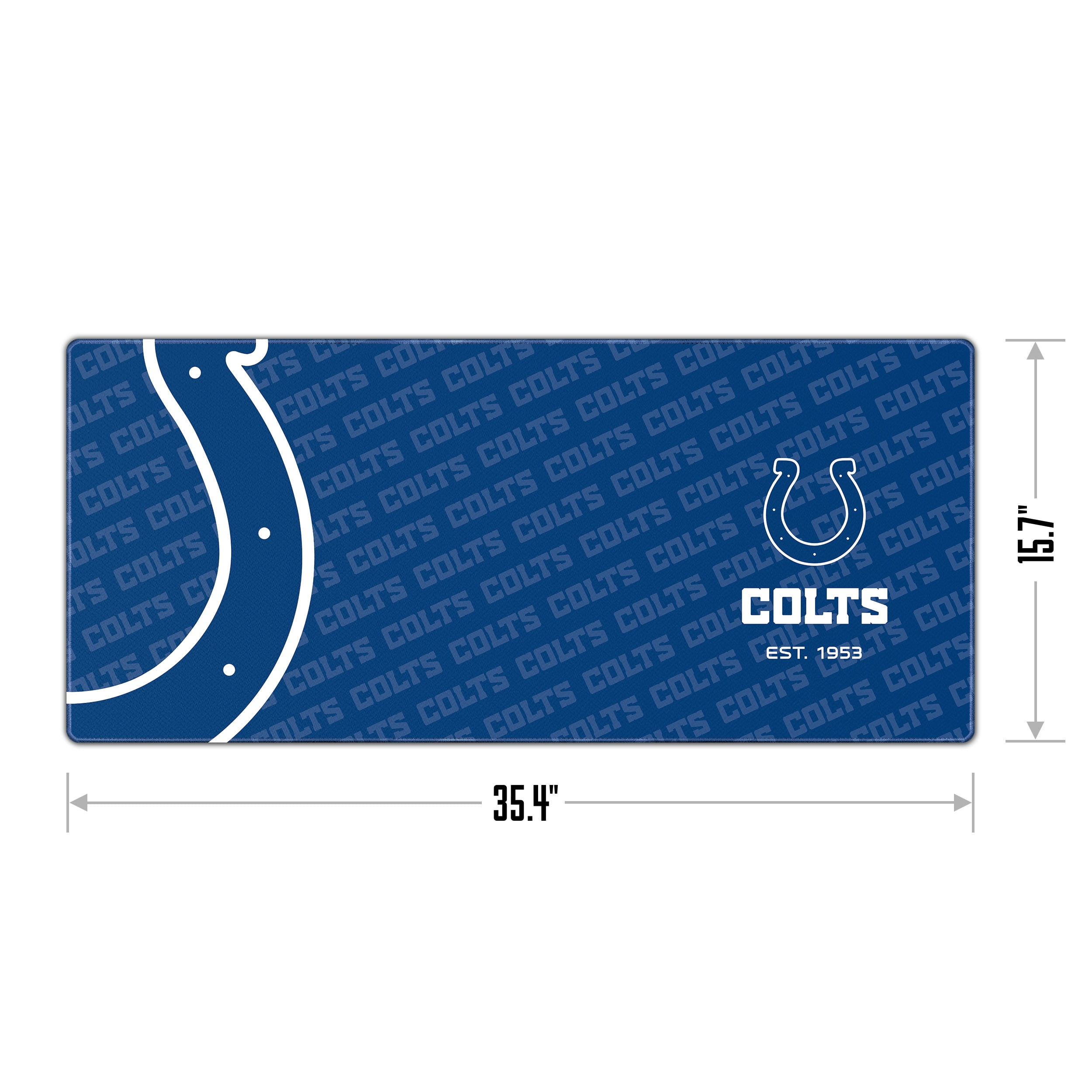 YouTheFan NFL Indianapolis Colts Logo Series Desk Pad