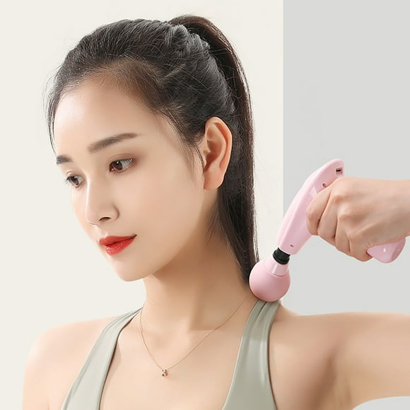 Birdeem Mini Massage Gu-n Deep Tissue Percussion Electric Muscle Massager, Portable Handheld Ultra-Quiet Brushless Motor, Relieves Muscle Tension, With 4 Adjustabl-e Sp