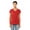 RED, variant on Bella + Canvas Ladies' Jersey Short-Sleeve V-Neck T-Shirt - B6005