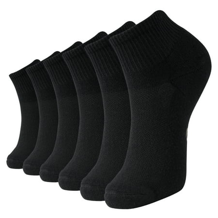 

+MD Premium Unisex Bamboo Ankle Socks 6 Pair