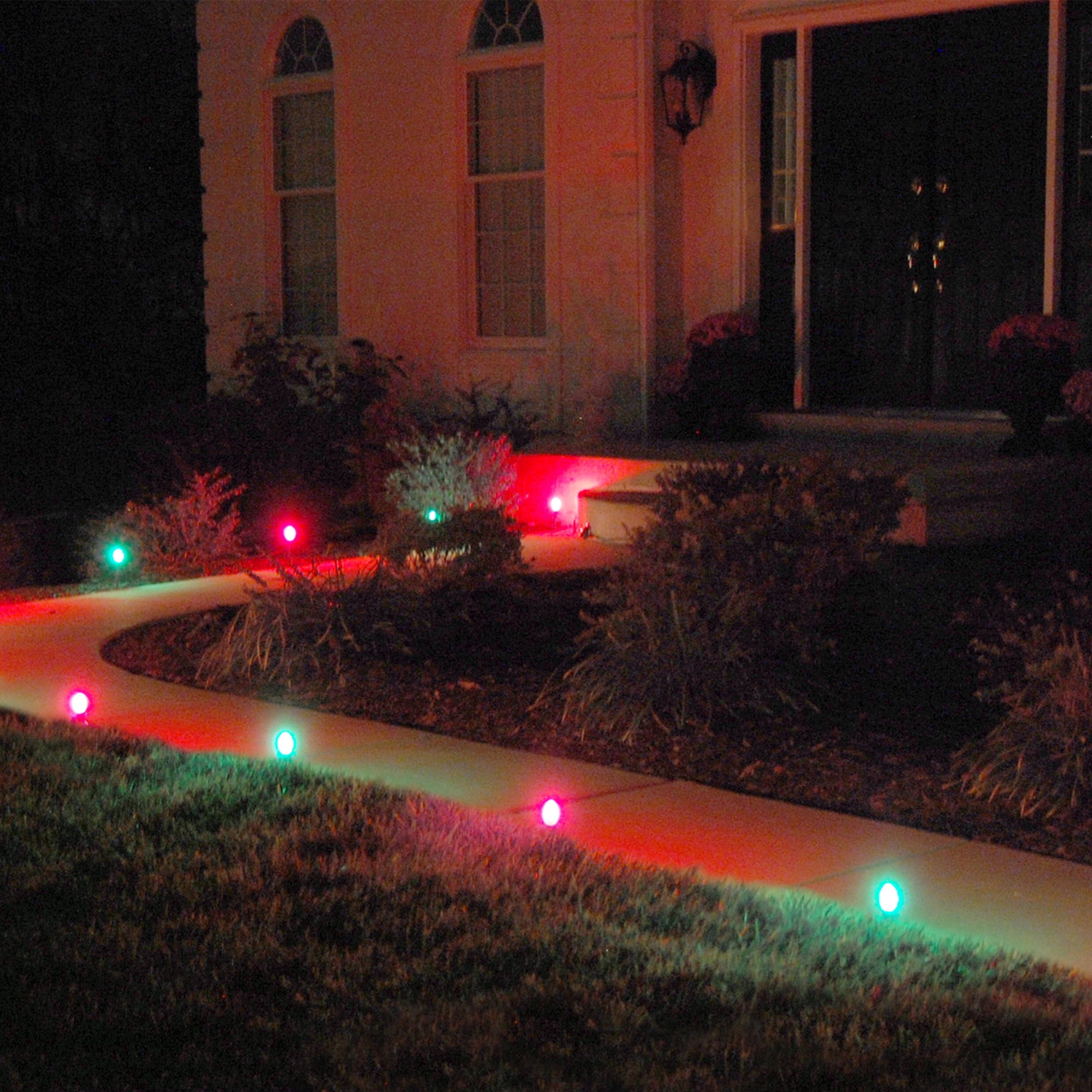 Electric LED Pathway Lights, Set of 8