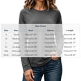 thumbnail image 3 of Lyfzbd Women Long Sleeve Crewneck Tops Base Thermal Underwear Shirt Casual Layer Blouses Versatile Soft Shirt, 3 of 9