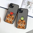thumbnail image 3 of Funda de teléfono para iPhone Apple 14 13 11 12 MINI Pro XS Max XR X 7 8 SE 2022 2020 6 6S Plus Funda Shell lindo pequeño tigre, 3 of 4