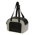 thumbnail image 3 of Fzaqwen Cat Travel Carrier Pet Carrier Breathable Top Zipper Opening Folding Kitten Tote Green, 3 of 9